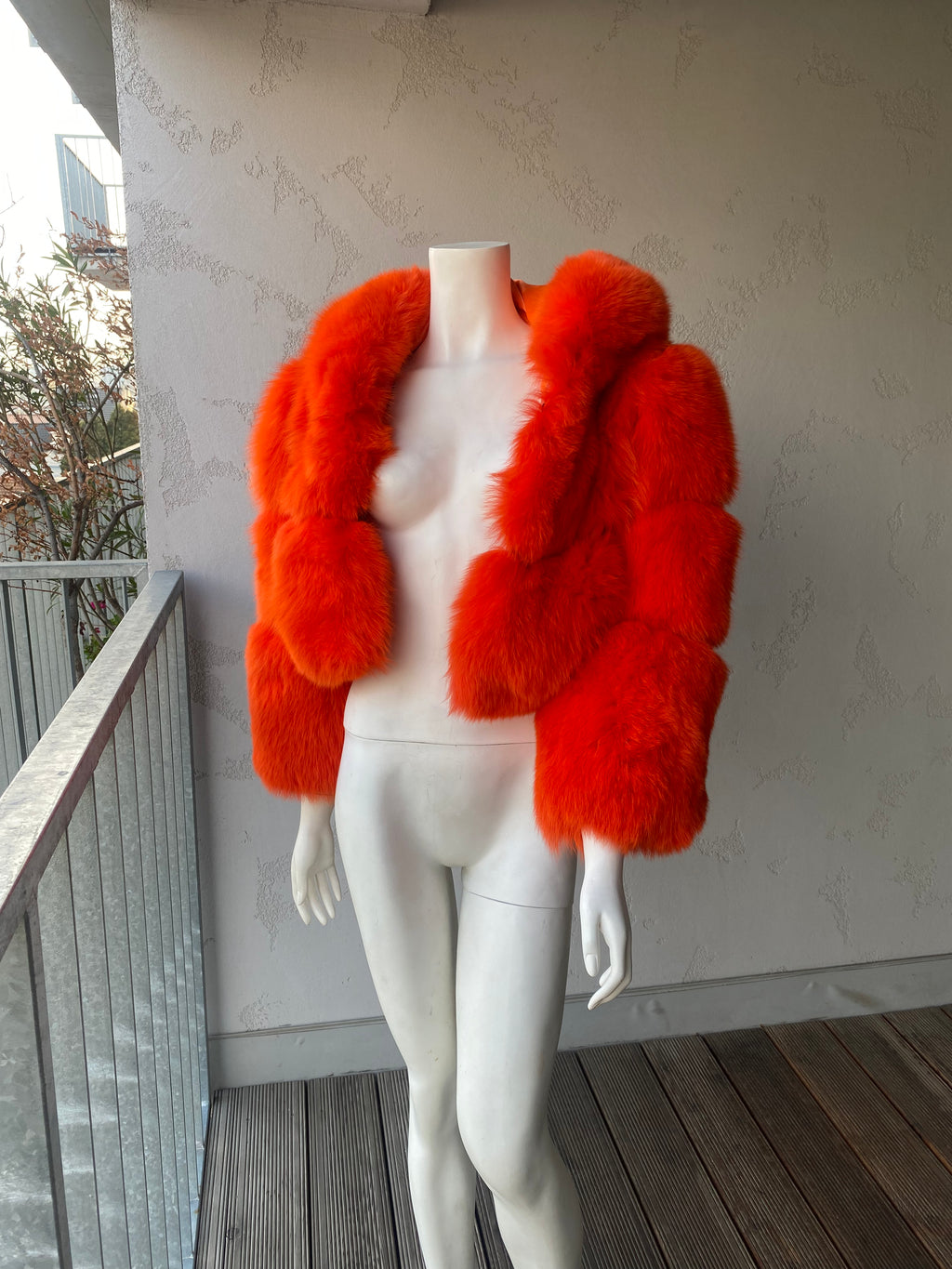 Kožich liška - rozepínatelný