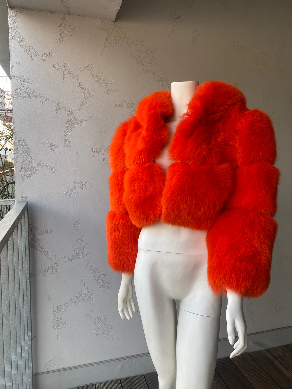 Kožich liška - rozepínatelný