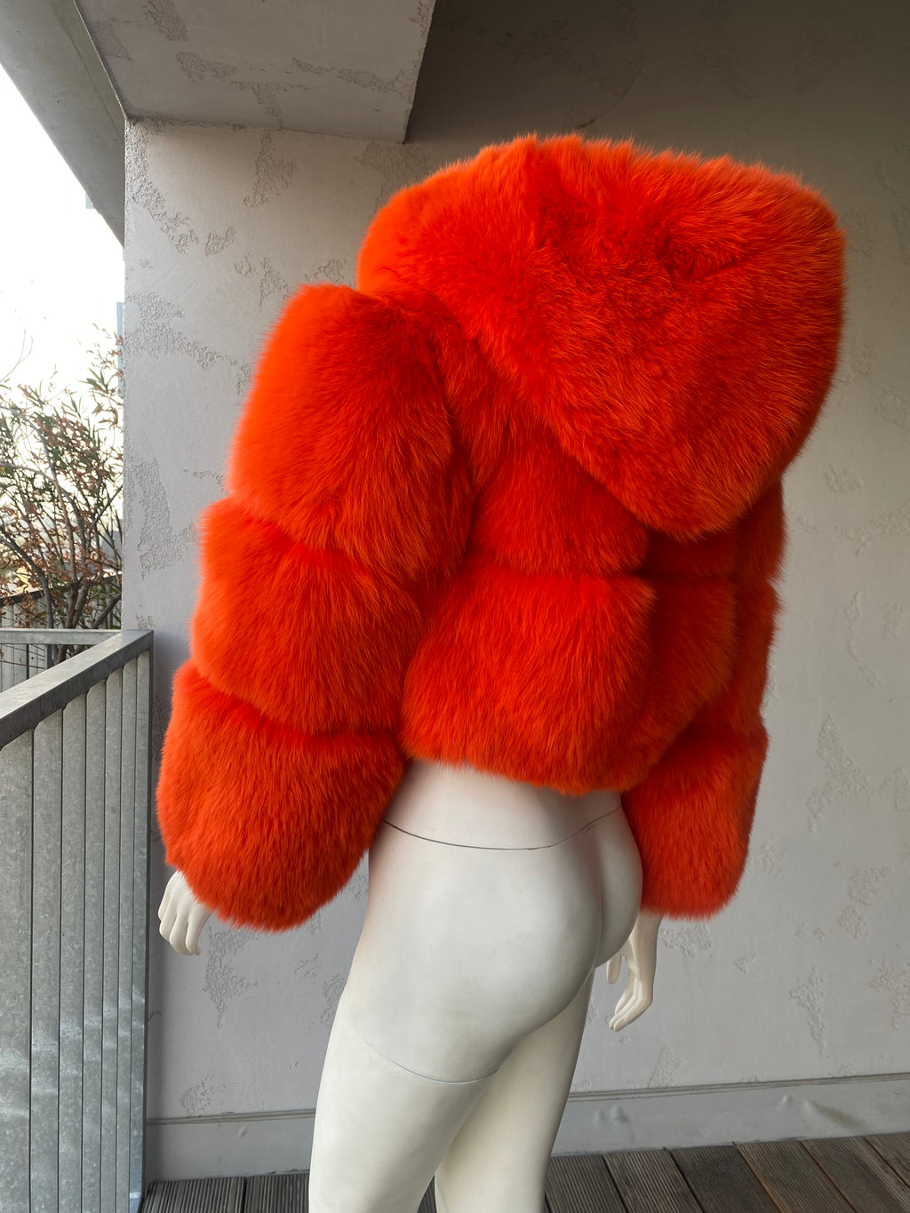 Kožich liška - rozepínatelný