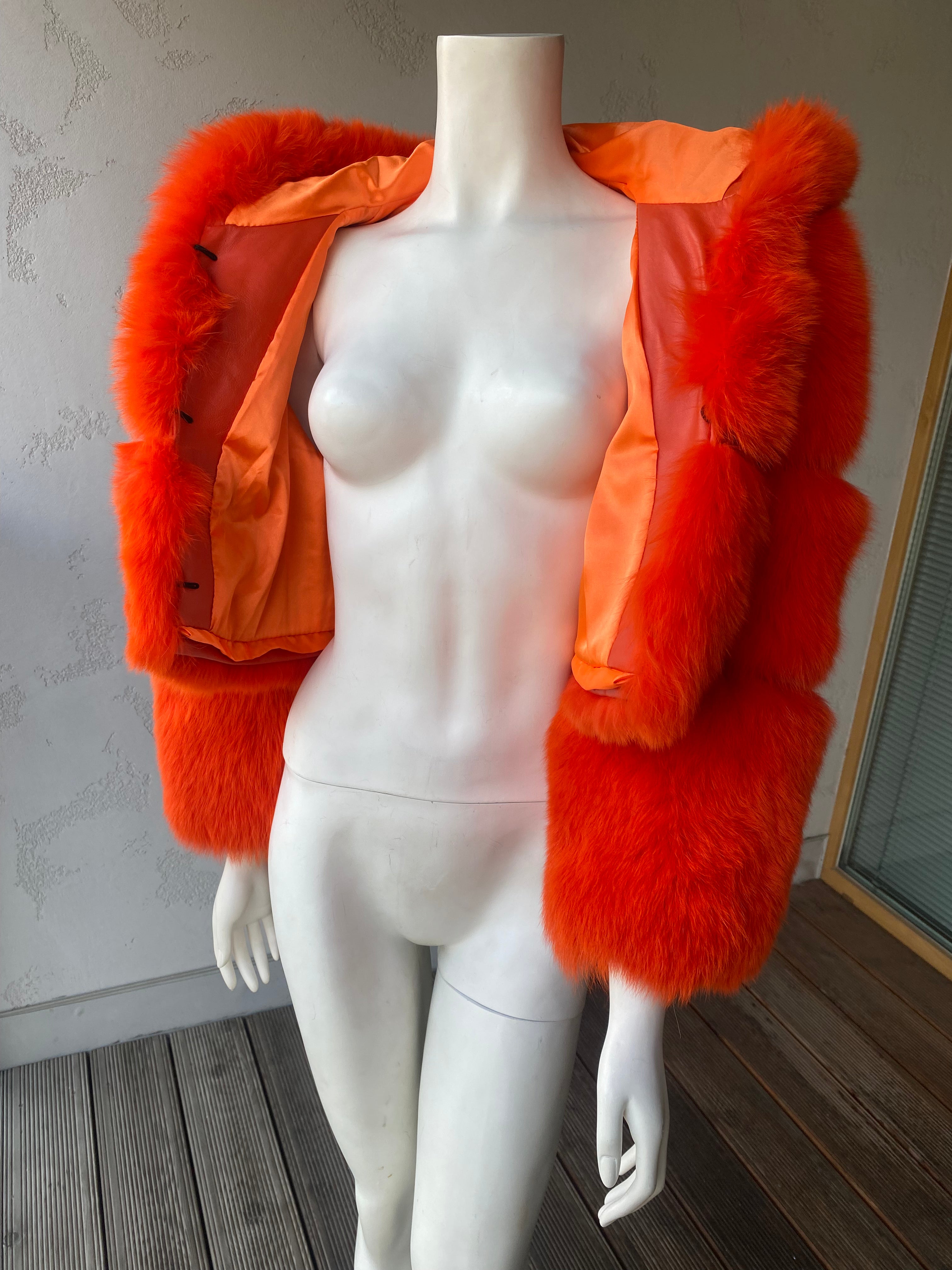 Kožich liška - rozepínatelný