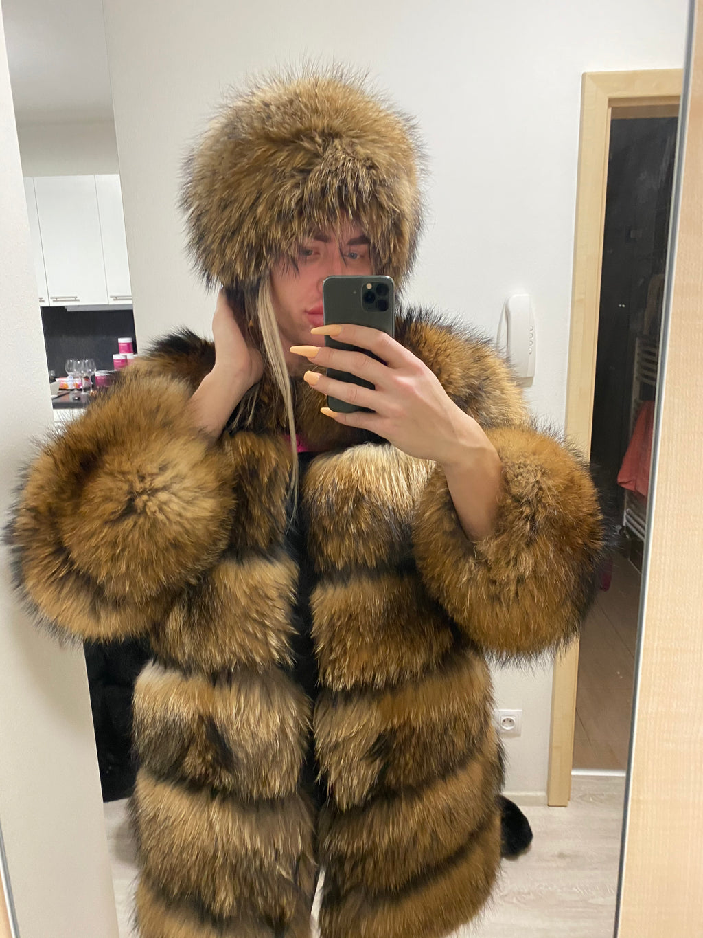 Kožich Míval Rozepínatelný na 5 částí